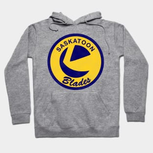 Defunct Saskatoon Blades Hockey Team Hoodie